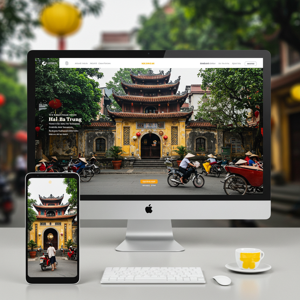 Thiết kế web trọn gói Hai Bà Trưng